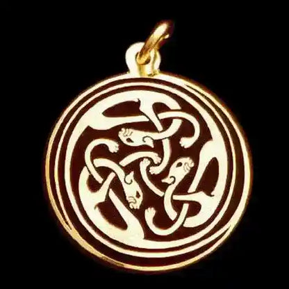 Die Katze Black-Sun Anhänger Schmuck Durchmesser: 25mm