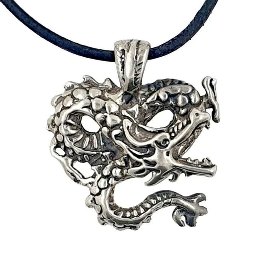 Drache Schmuck Anhänger 925er Silber - Drachen - 30x32mm - Firma Holzenplotz - Silberketten - Goldketten.de