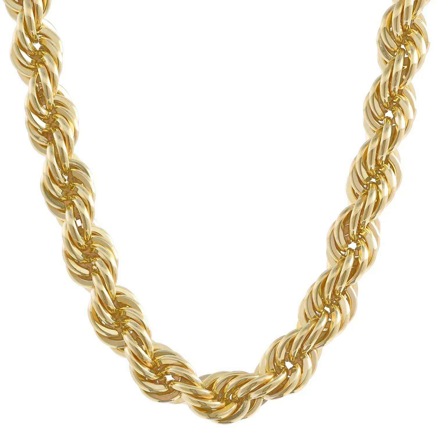 Edle Kordelkette Halskette - 585 - 14 Karat Gold Juwelier Qualität - Firma Holzenplotz - Silberketten-Goldketten.de 