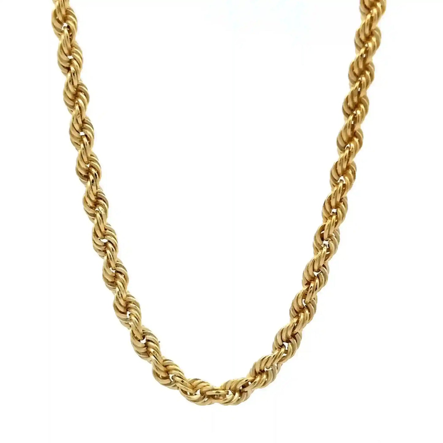 Edle Kordelkette Halskette - 585 - 14 Karat Gold Juwelier Qualität - Firma Holzenplotz - Silberketten-Goldketten.de 
