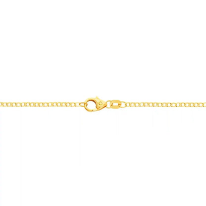 Edle massive Goldkette Panzerkette Halskette aus 333 - 8 Karat Gold - Firma Holzenplotz - Silberketten-Goldketten.de 