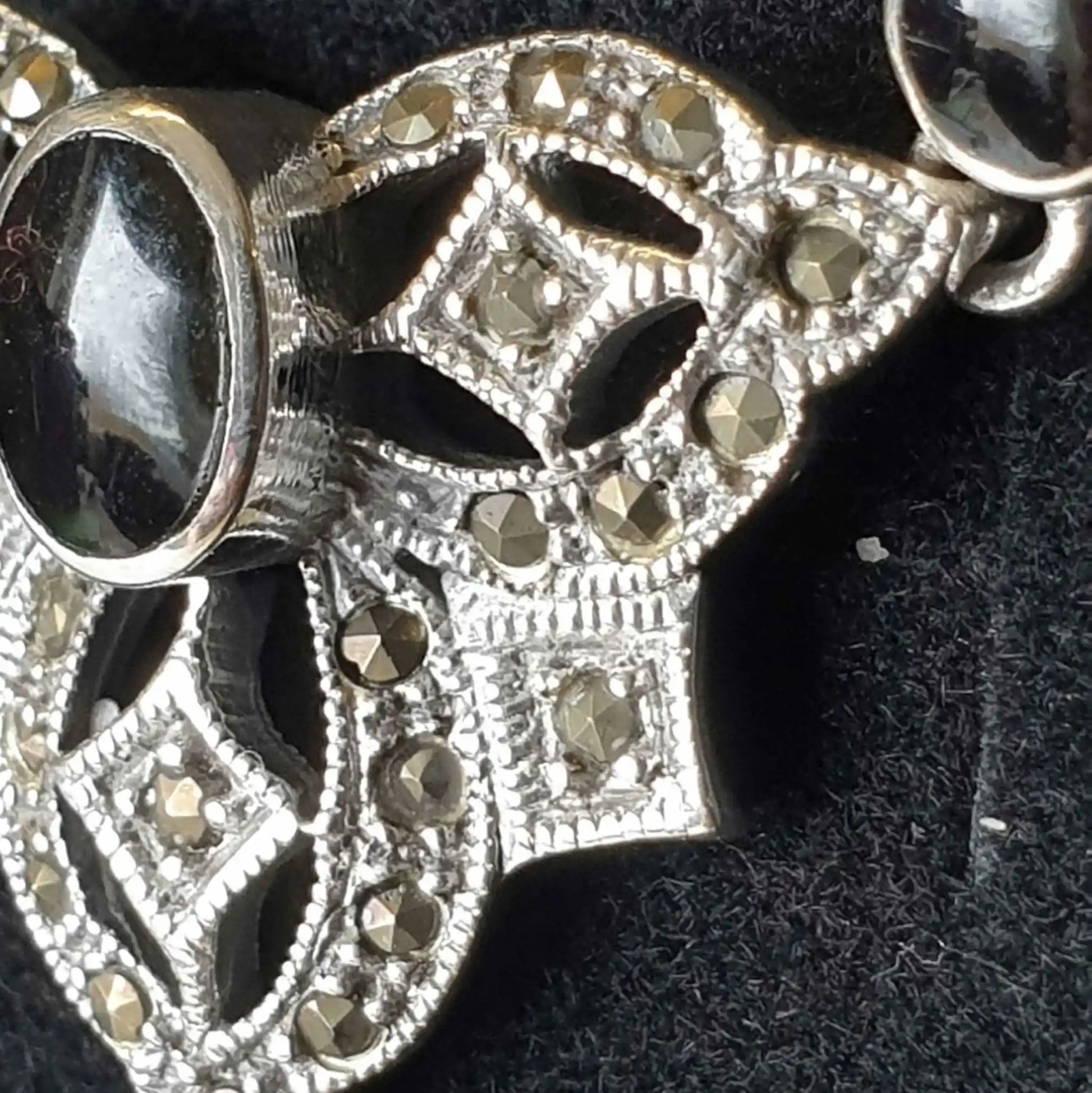Elegantes Collier Gothic Vintage Jugendstil Trachtenschmuck Steam Punk Silber - Firma Holzenplotz - Silberketten - Goldketten.de