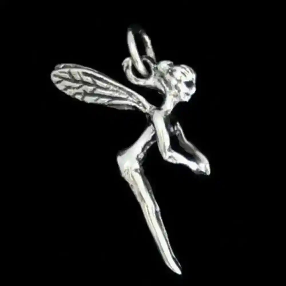 Elfe Fee Schmuck Anhänger 925er Silber - Elfen Feen - 22x13mm