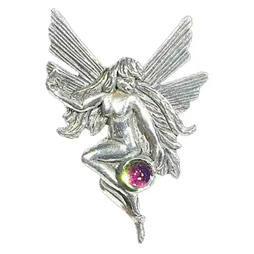 Elfen Anhänger: Die Elfe der Freude - Elfen Feen - 32x 47mm