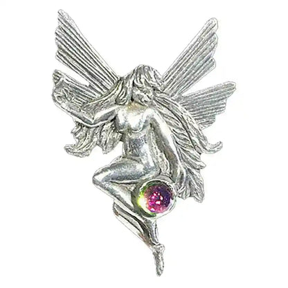 Elfen Anhänger: Die Elfe der Freude - Elfen Feen - 32x 47mm