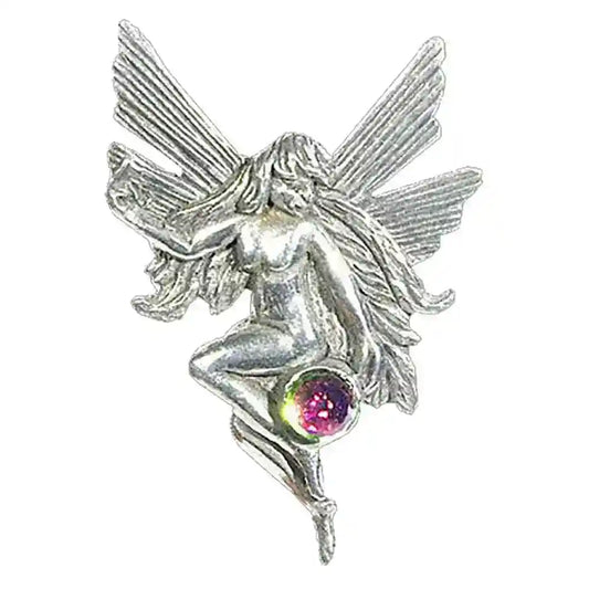 Elfen Anhänger: Die Elfe der Freude - Elfen Feen - 32x 47mm