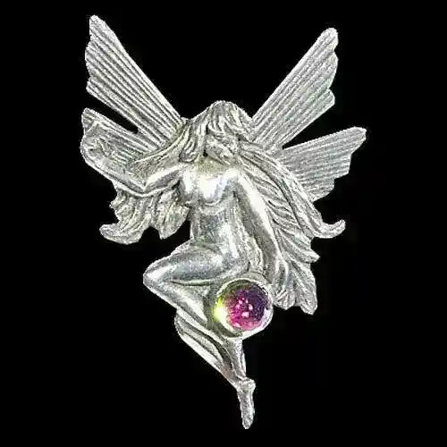 Elfen Anhänger: Die Elfe der Freude - Elfen Feen - 32x 47mm