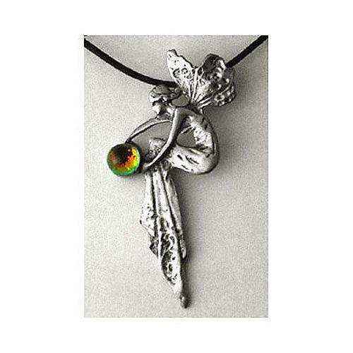 Elfen Anhänger: Die Elfe der Glückseligkeit - Elfen Feen - 50x 23mm