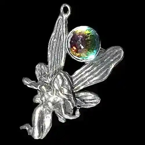 Elfen Anhänger: Die Elfe des Vertrauens - Elfen Feen - 18x 28mm