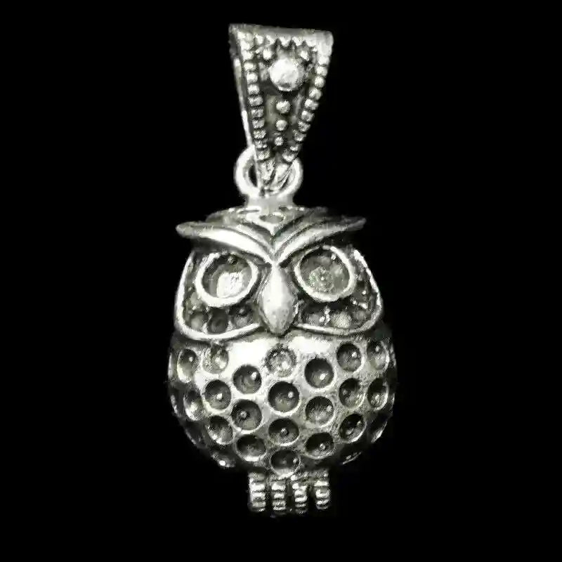 Eulen Schmuck Anhänger 925er Silber