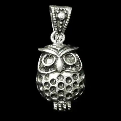 Eulen Schmuck Anhänger 925er Silber