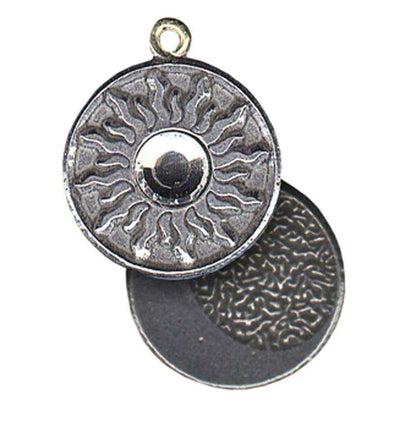 Feng Shui Anhänger: Das Sonnen-Yin und Mond-Yang - Mit Kordel Band - 25x30mm