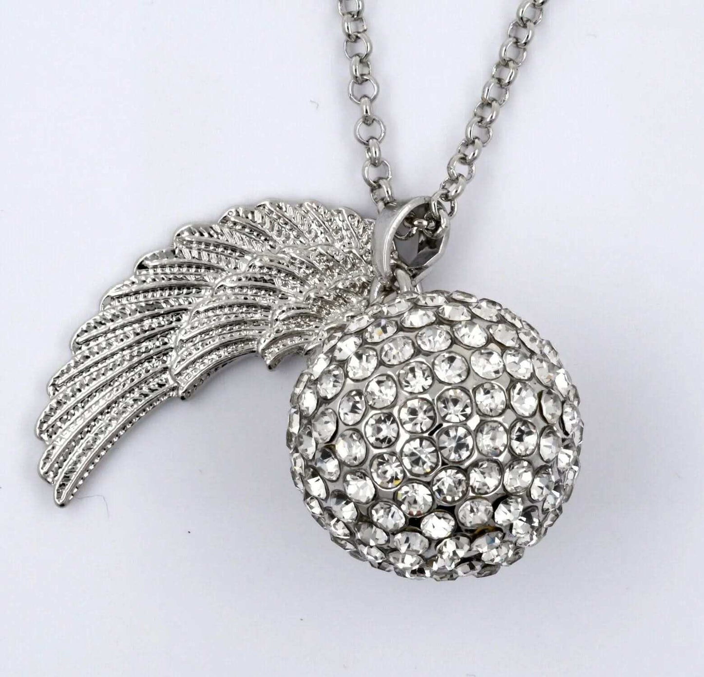 Geschenk Engelsrufer Kugel Flügel Engel Angel Weihnachten Glitzer Rufe