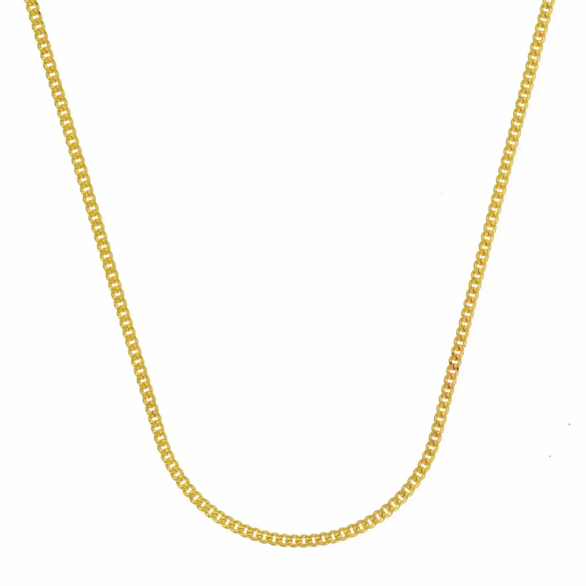 Gold Anhänger Glaube-Liebe-Hoffnung mit Goldkette 333-8 Karat Gold - Firma Holzenplotz - Silberketten-Goldketten.de 