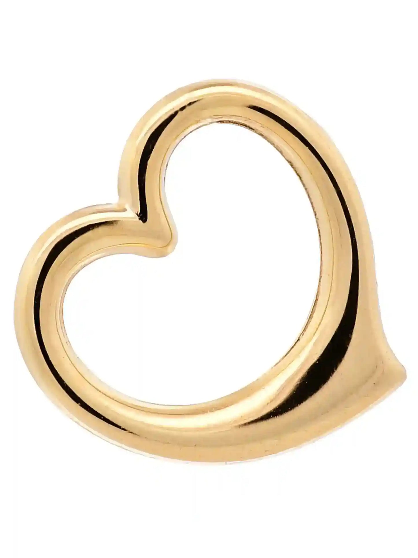 Gold Anhänger Swingheart mit Goldkette massiv 585 - 14 Karat Gold - Firma Holzenplotz - Silberketten-Goldketten.de 