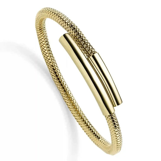 Gold Armspange Breite 5,0 mm - 585-14 Karat Gelbgold