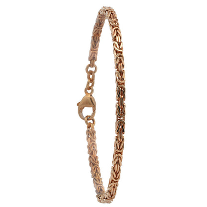 Goldarmband Königskette Armkette Breite 3,0mm massiv 750 - 18 Karat Gold - Firma Holzenplotz - Silberketten - Goldketten.de