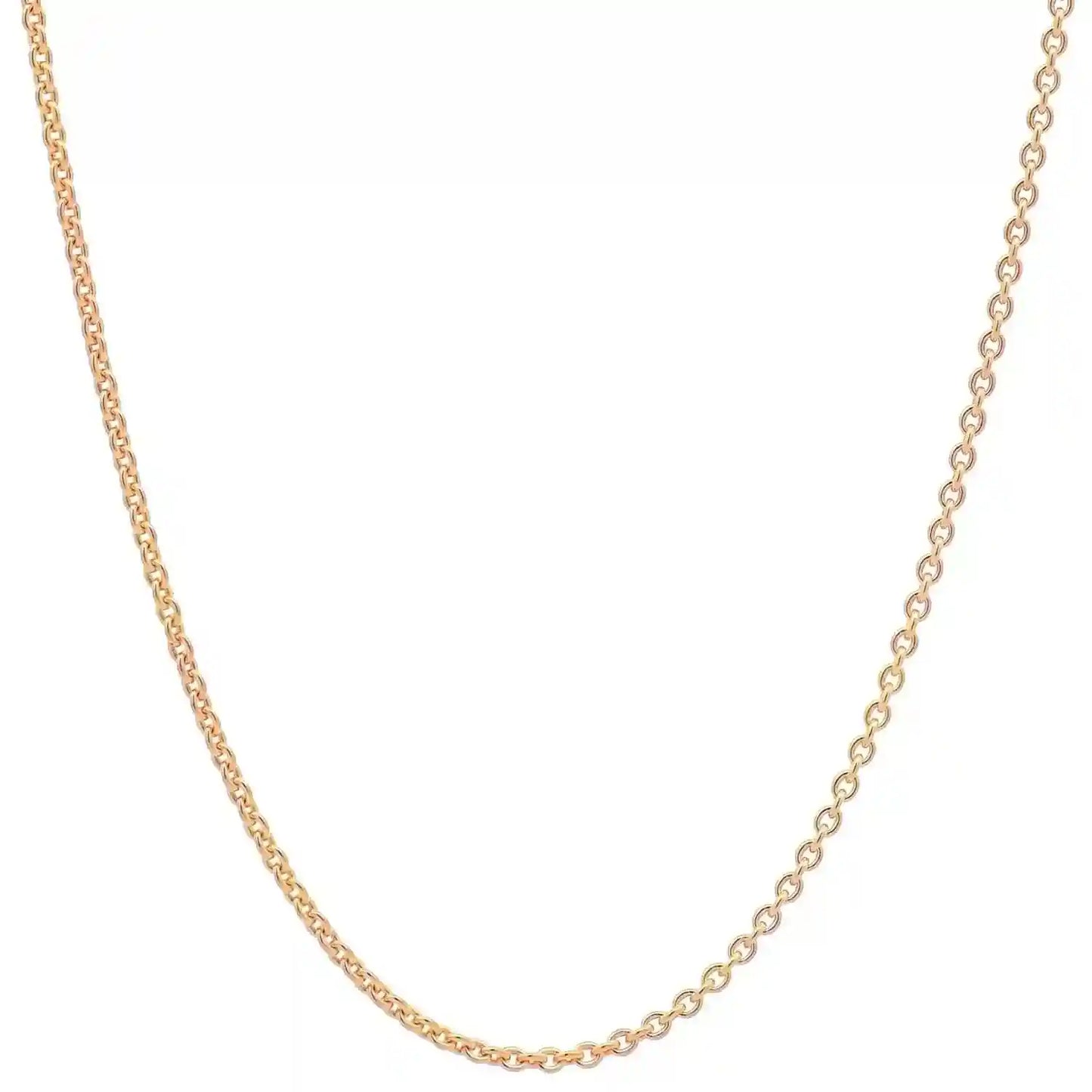 Goldkette Ankerkette Breite 0,8mm - 750-18 Karat Gold