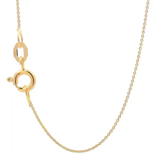 Goldkette Ankerkette Breite 0,8mm - 750-18 Karat Gold - Firma Holzenplotz - Silberketten-Goldketten.de 