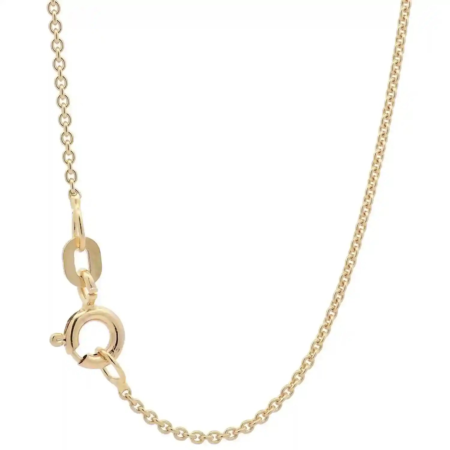 Goldkette Ankerkette Breite 1,1mm - 585-14 Karat Gold - Firma Holzenplotz - Silberketten-Goldketten.de 