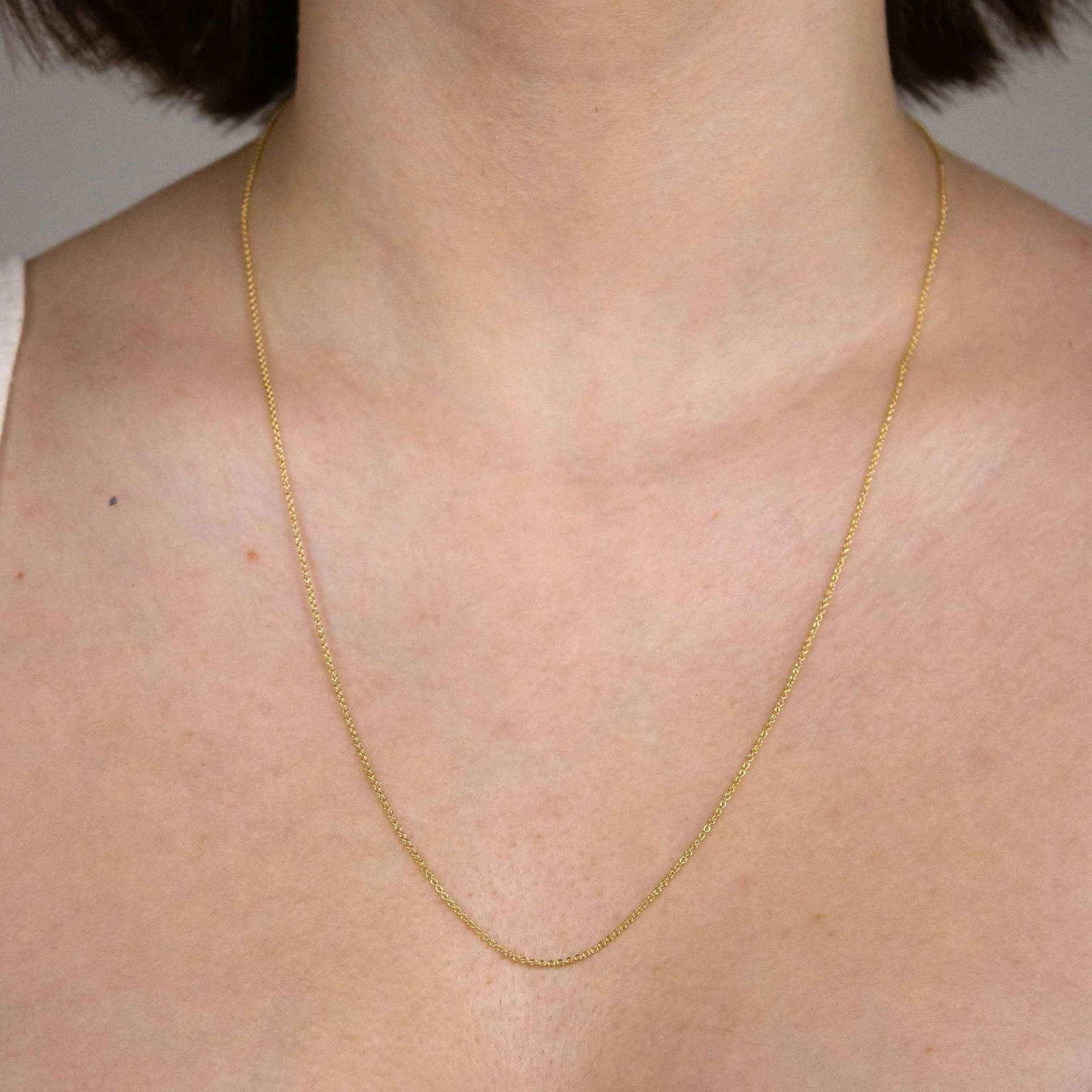 Goldkette Ankerkette Breite 1,1mm - 585-14 Karat Gold - Firma Holzenplotz - Silberketten-Goldketten.de 