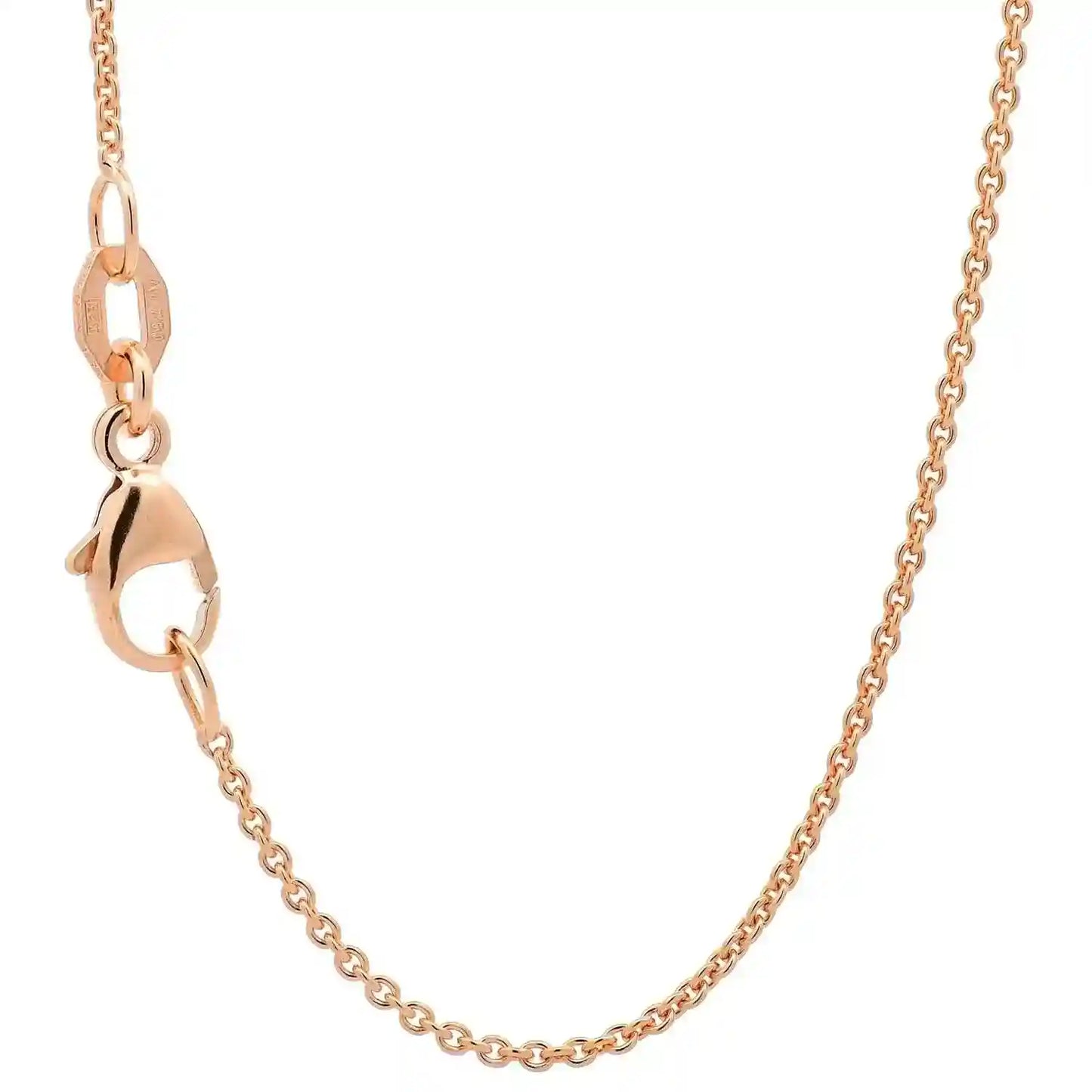 Goldkette Ankerkette Breite 1,1mm - 750-18 Karat Gold - Firma Holzenplotz - Silberketten-Goldketten.de 
