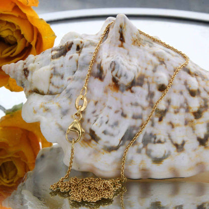 Goldkette Ankerkette Breite 1,1mm - 750-18 Karat Gold - Firma Holzenplotz - Silberketten-Goldketten.de 
