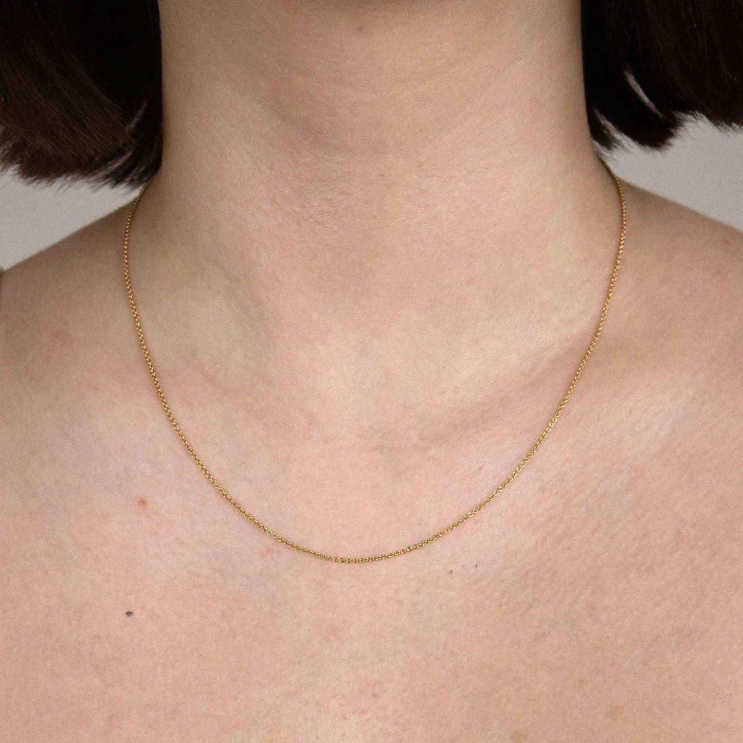 Goldkette Ankerkette Breite 1,1mm - 750-18 Karat Gold - Firma Holzenplotz - Silberketten-Goldketten.de 