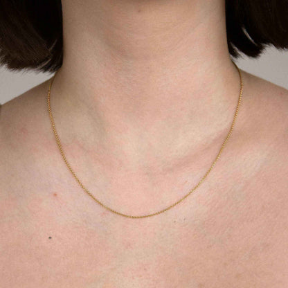 Goldkette Ankerkette Breite 1,1mm - 750-18 Karat Gold - Firma Holzenplotz - Silberketten-Goldketten.de 