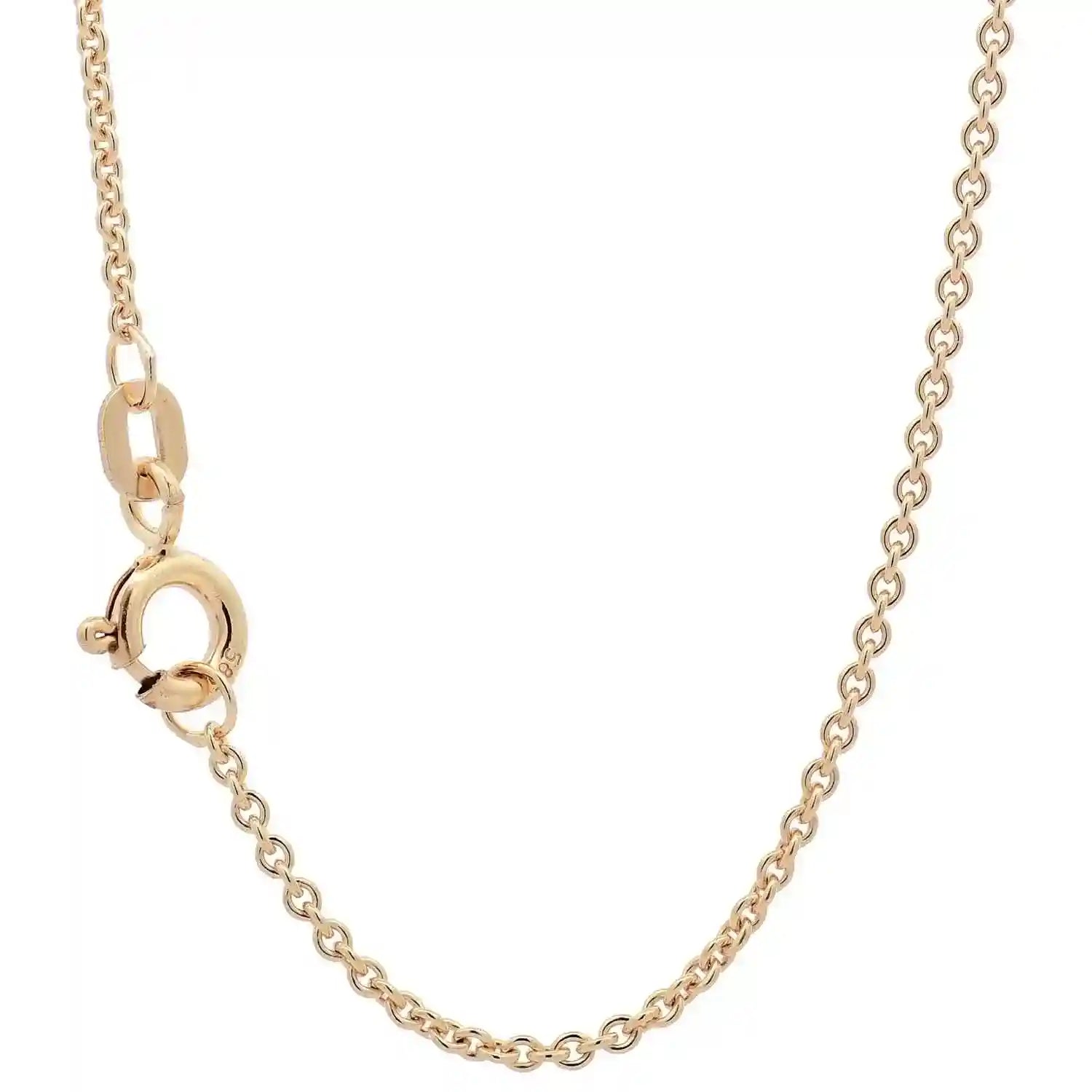 Goldkette Ankerkette Breite 1,3mm - 585-14 Karat Gold - Firma Holzenplotz - Silberketten-Goldketten.de 