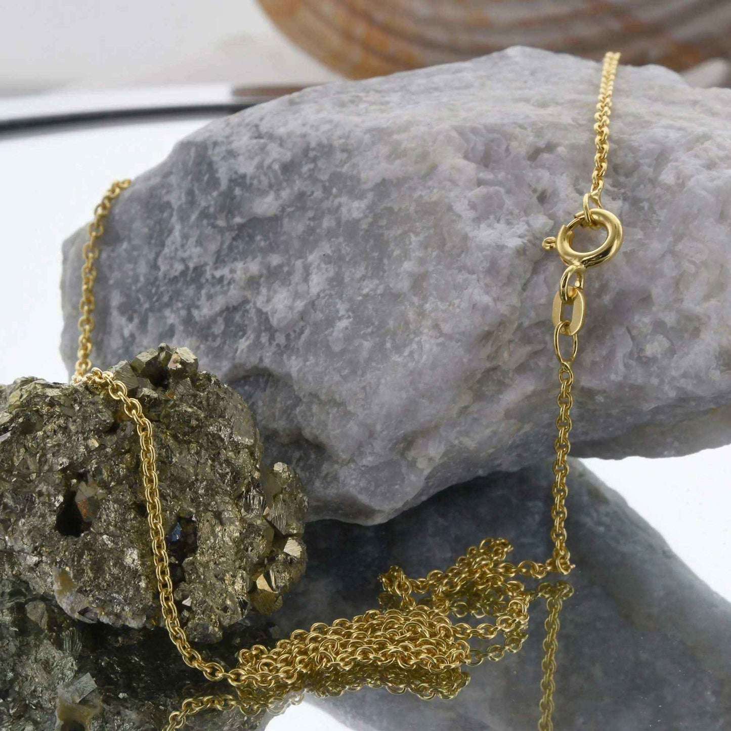 Goldkette Ankerkette Breite 1,5mm - 585-14 Karat Gold - Firma Holzenplotz - Silberketten-Goldketten.de 
