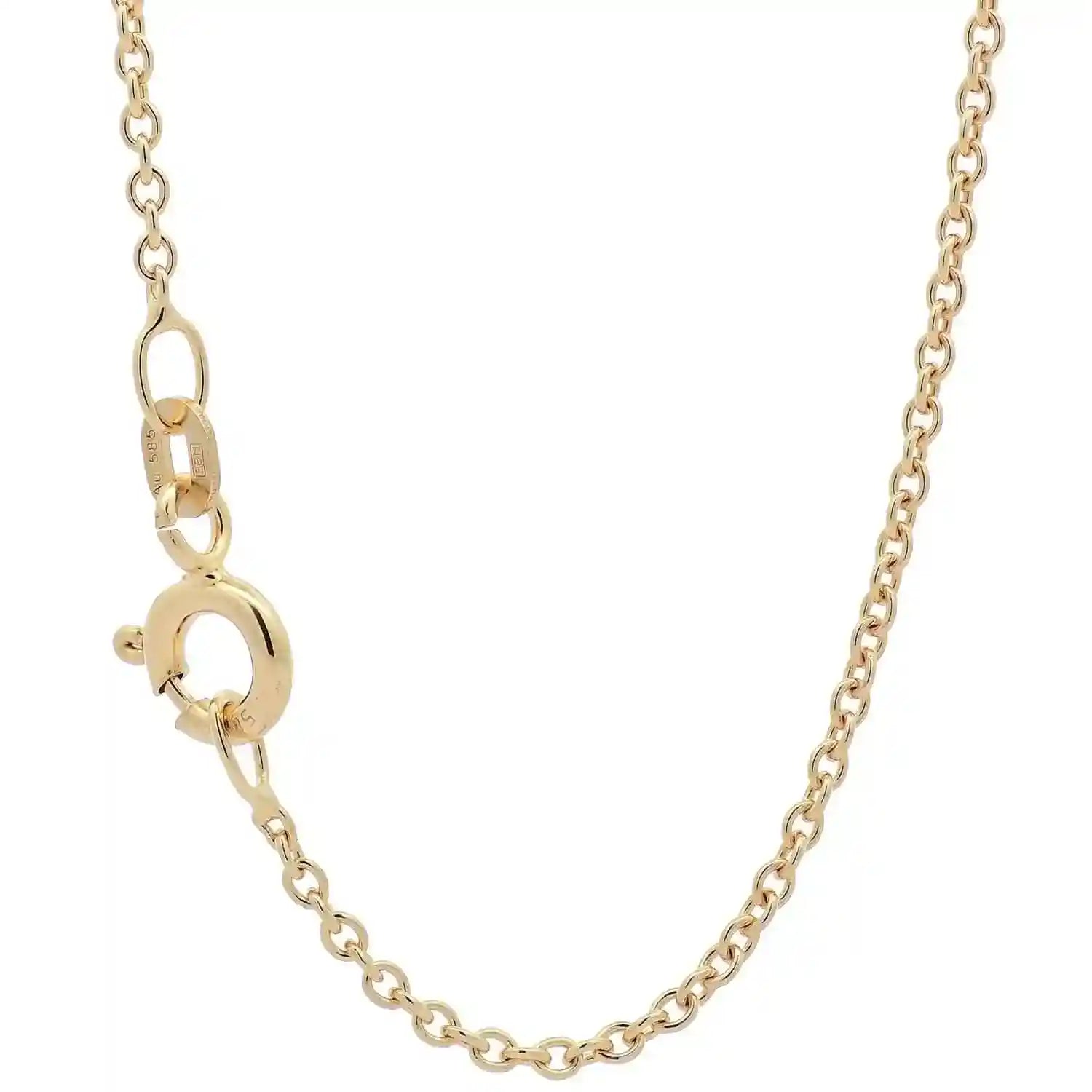 Goldkette Ankerkette Breite 1,5mm - 585-14 Karat Gold - Firma Holzenplotz - Silberketten-Goldketten.de 