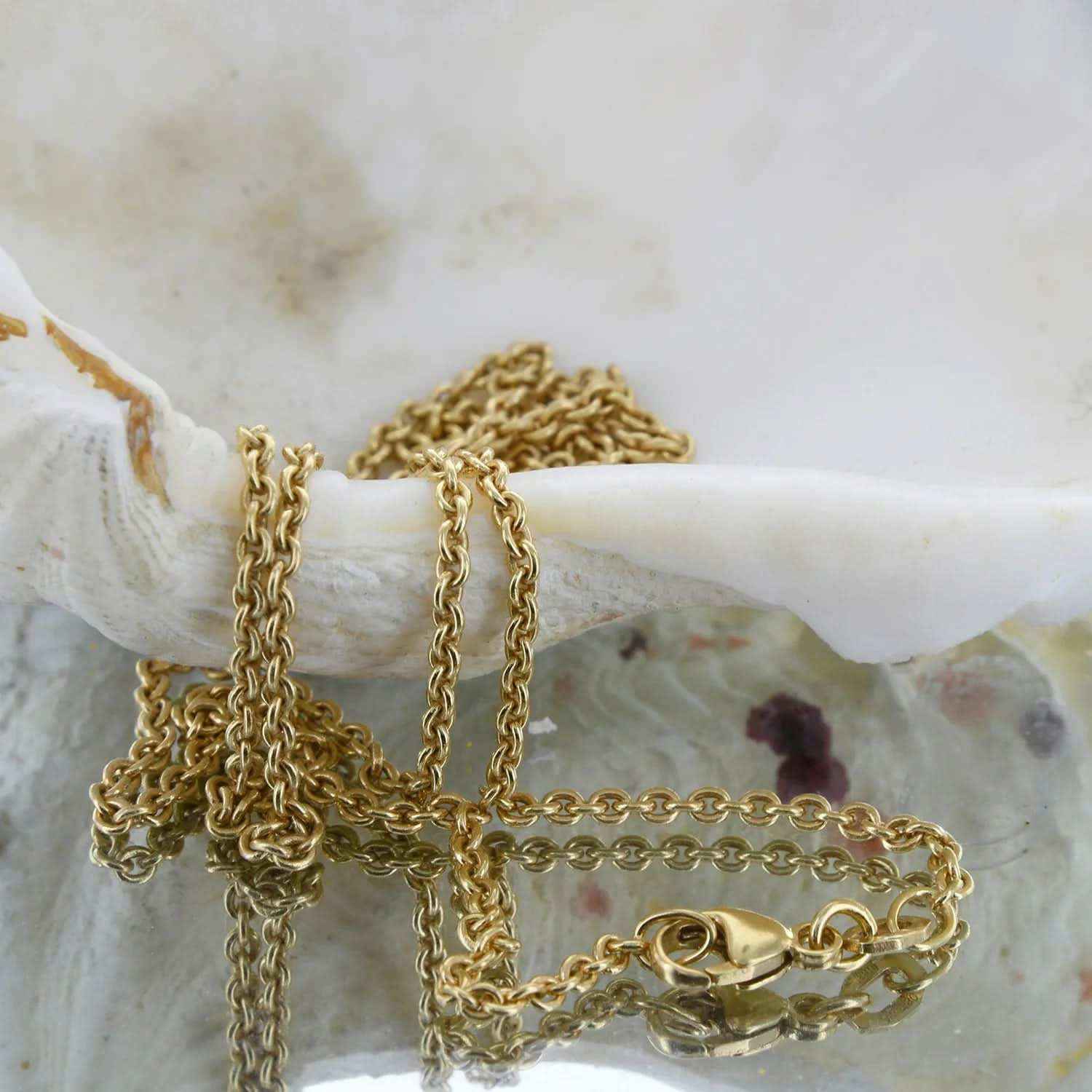 Goldkette Ankerkette Breite 2,0mm - 750-18 Karat Gold - Firma Holzenplotz - Silberketten-Goldketten.de 