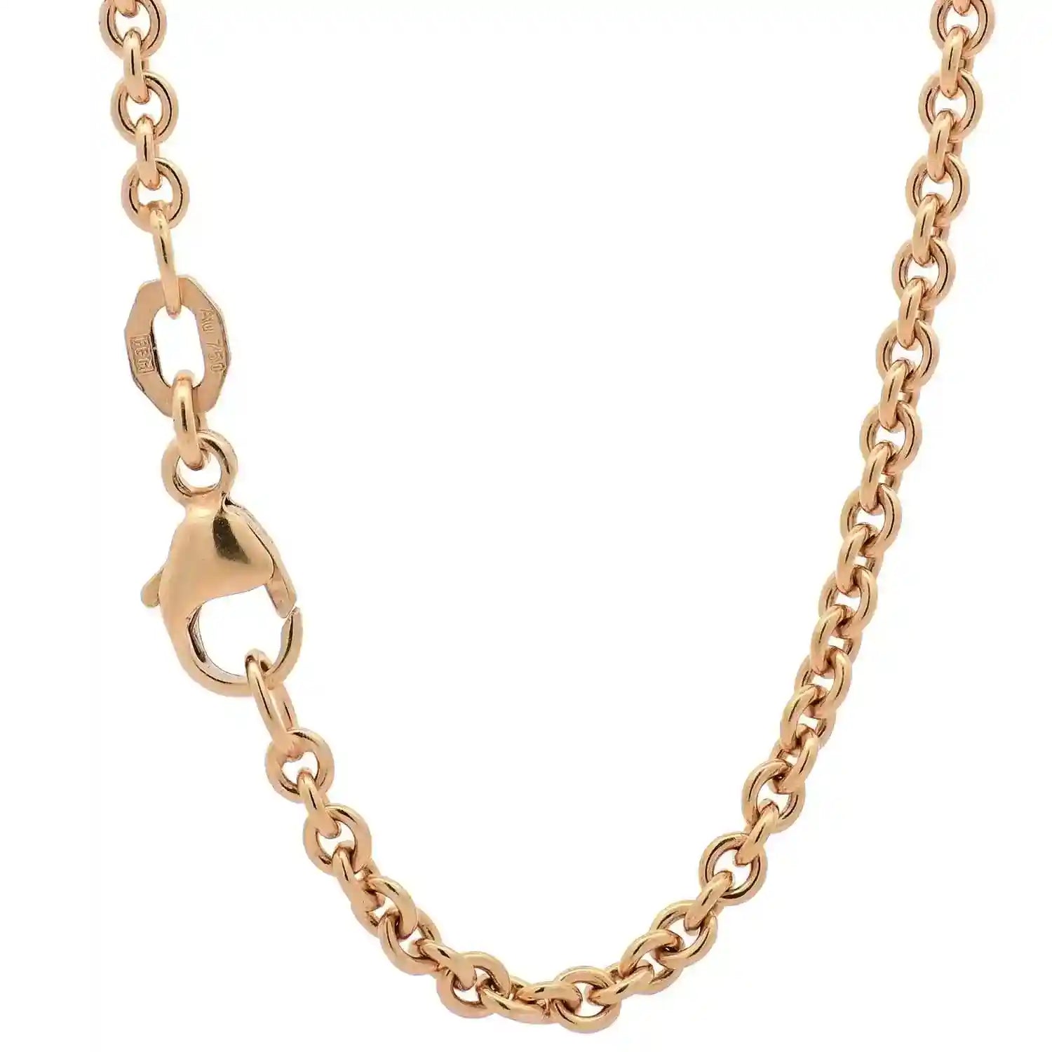 Goldkette Ankerkette Breite 2,4mm - 750-18 Karat Gold - Firma Holzenplotz - Silberketten-Goldketten.de 