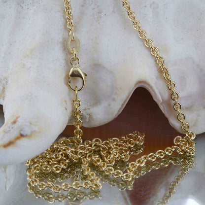Goldkette Ankerkette Breite 2,4mm - 750-18 Karat Gold - Firma Holzenplotz - Silberketten-Goldketten.de 