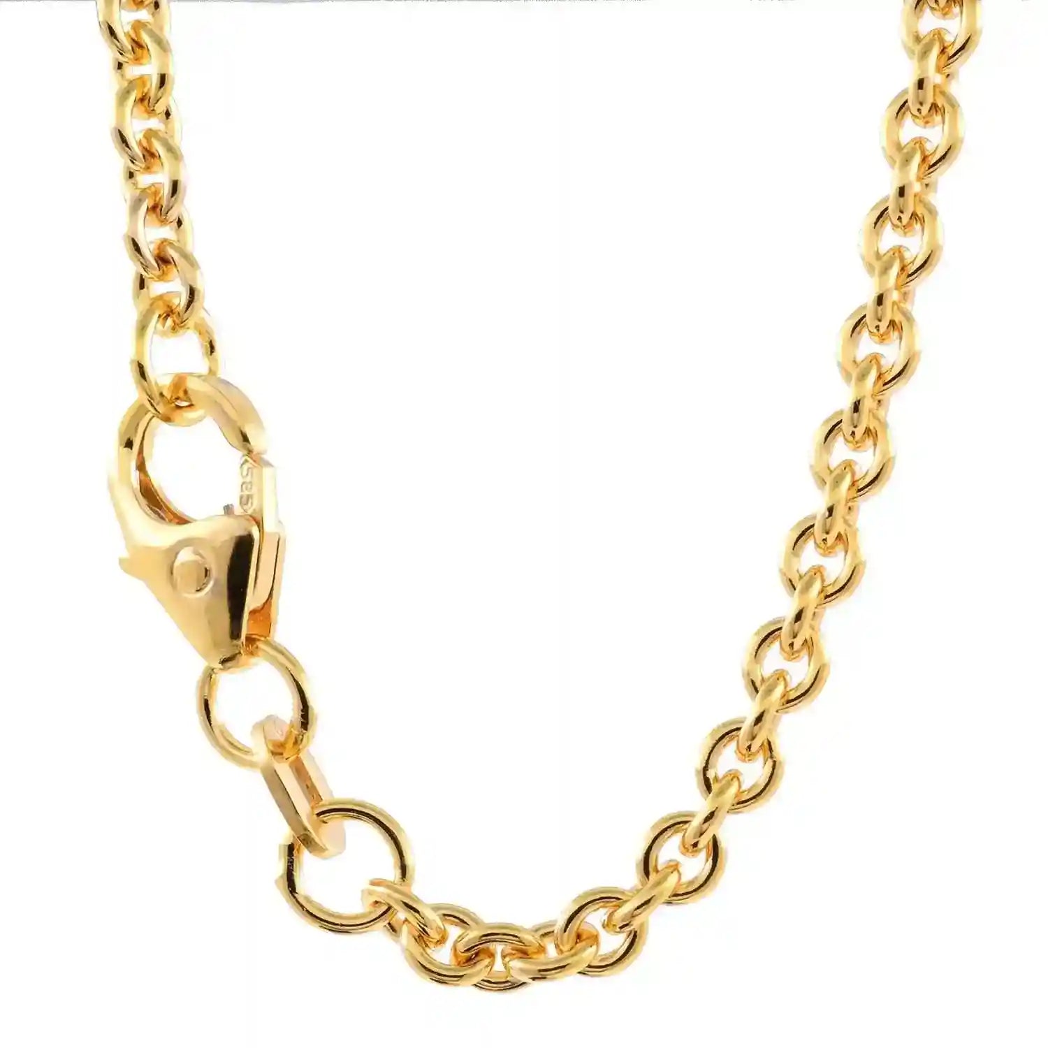 Goldkette Ankerkette Breite 3,2mm - 585-14 Karat Gold - Firma Holzenplotz - Silberketten-Goldketten.de 