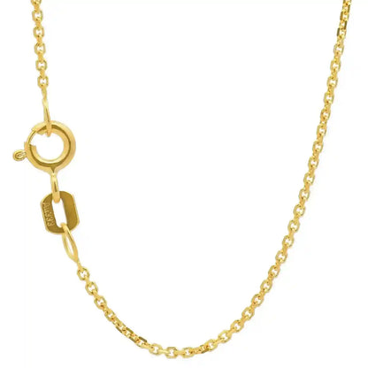 Goldkette Ankerkette diamantiert Halskette 1,2 mm 333-8 Karat Gold - Firma Holzenplotz - Silberketten-Goldketten.de 