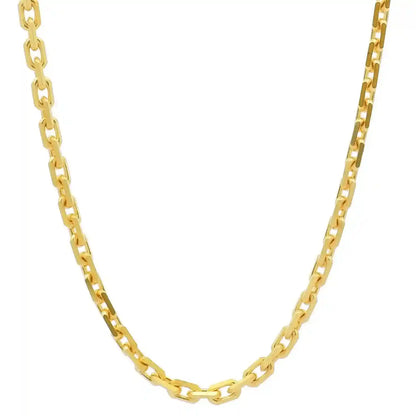 Goldkette Ankerkette diamantiert Halskette 1,8 mm 333-8 Karat Gold