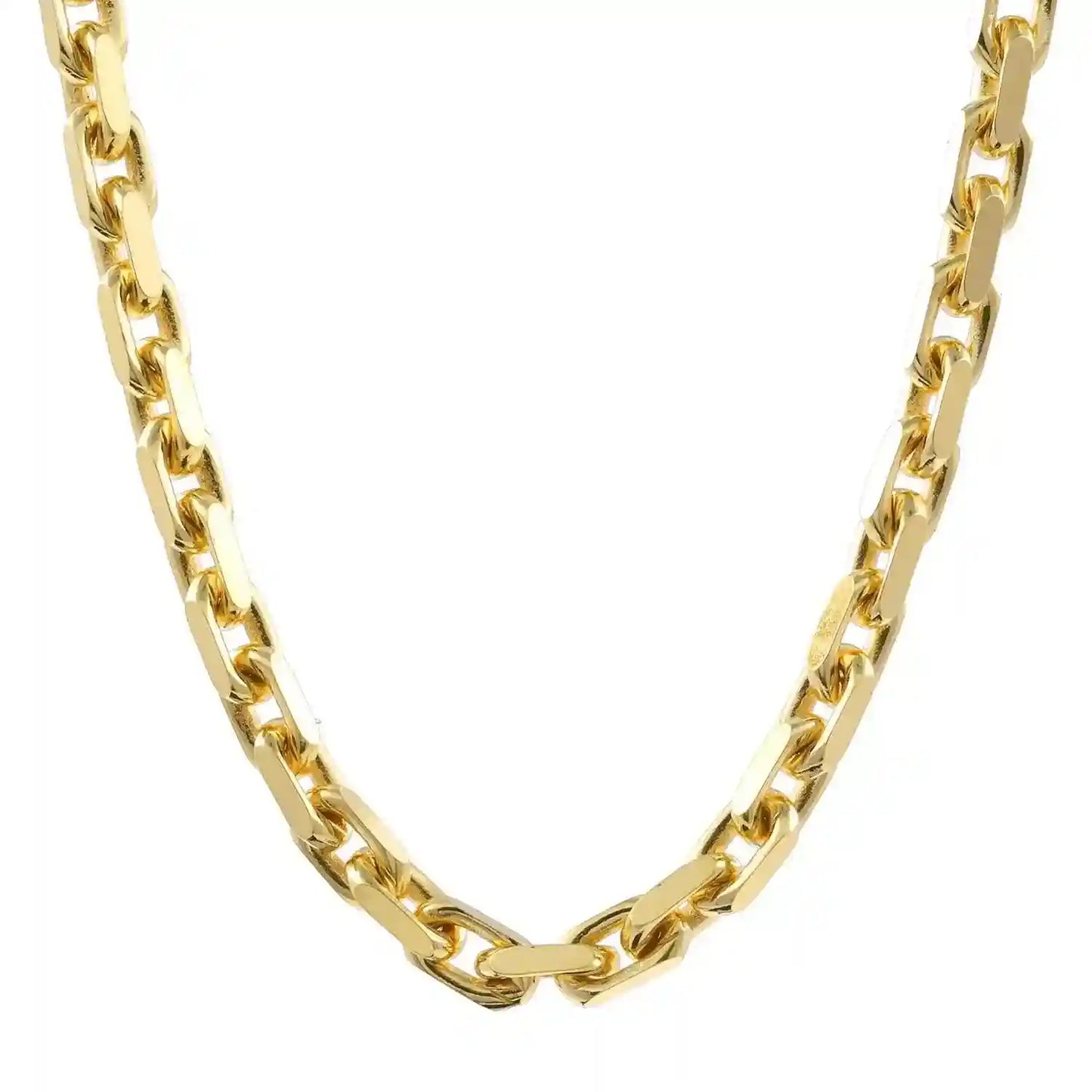 Goldkette Ankerkette diamantiert Halskette 2,5mm echt 333-8 Karat Gold - Firma Holzenplotz - Silberketten-Goldketten.de 