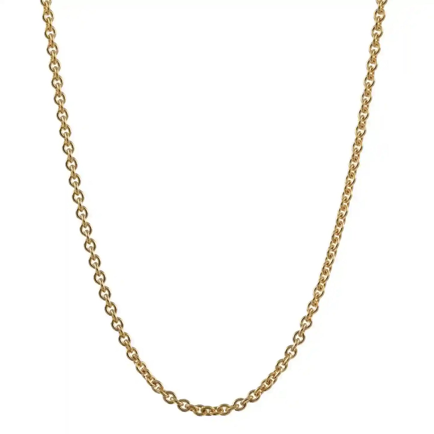 Goldkette Ankerkette Länge 40cm - Breite 0,8mm - 585-14 Karat Gold