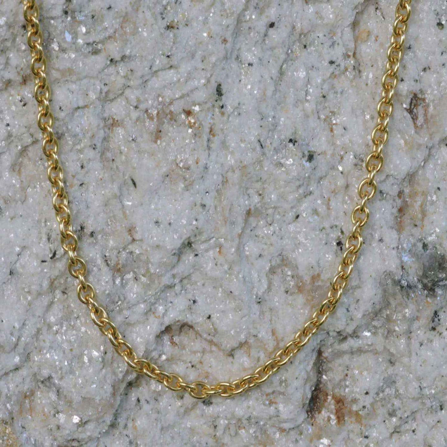 Goldkette Ankerkette Länge 40cm - Breite 1,3mm - 333-8 Karat Gold
