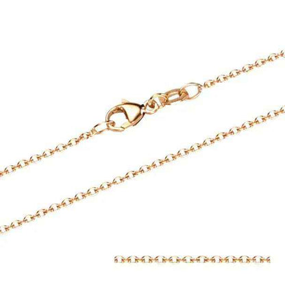 1,1 mm 60 cm 750 - 18 Karat Gold Halskette Ankerkette rund massiv Gold hochwertige Goldkette  3,5 g