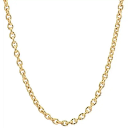 Goldkette Ankerkette rund Halskette Breite 1,9 mm - 333 - 8 Karat Gold - Firma Holzenplotz - Silberketten-Goldketten.de 