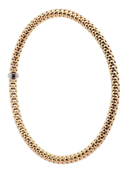 Goldkette Armband Armkette  elastisch 4 mm 585-14 Karat Gold