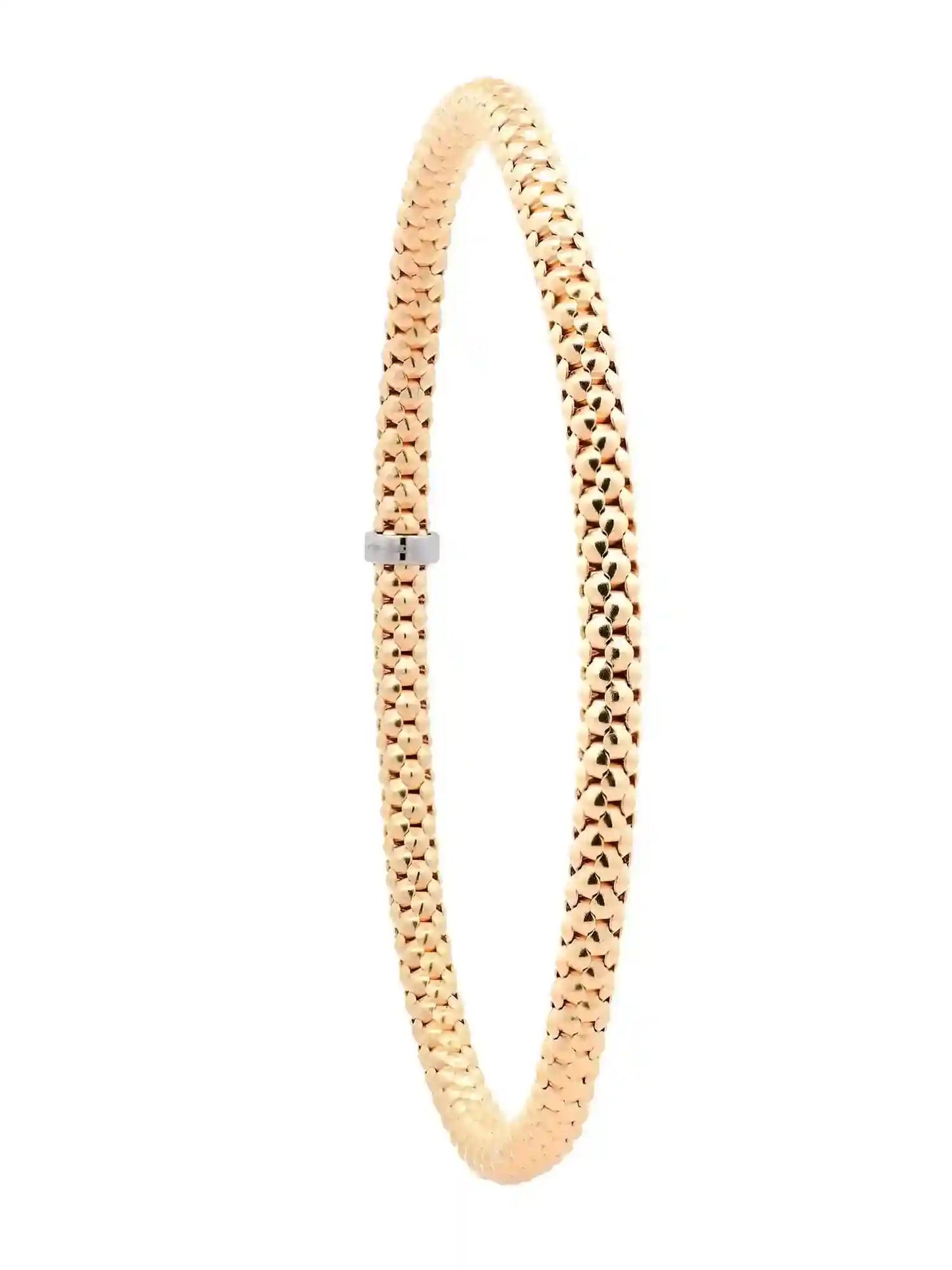 Goldkette Armband Armkette  elastisch 4 mm 585-14 Karat Gold