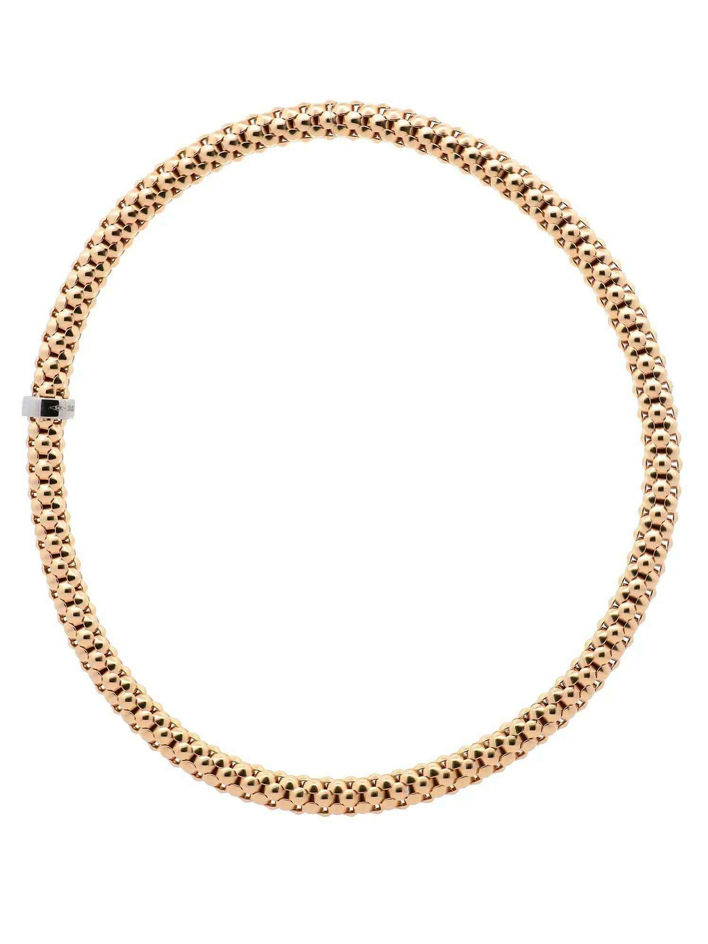 Goldkette Armband Armkette  elastisch 4 mm 585-14 Karat Gold