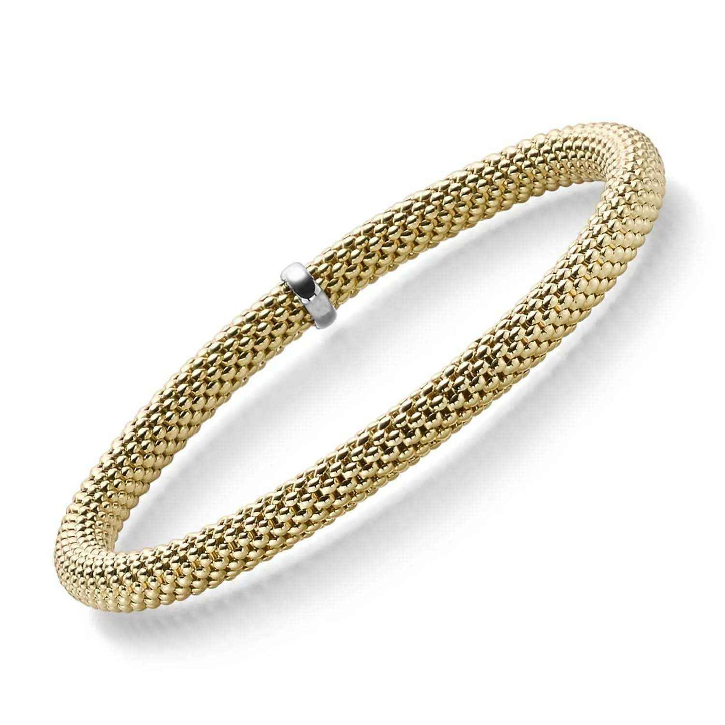 Goldkette Armband Armkette  elastisch 5 mm 585-14 Karat Gold