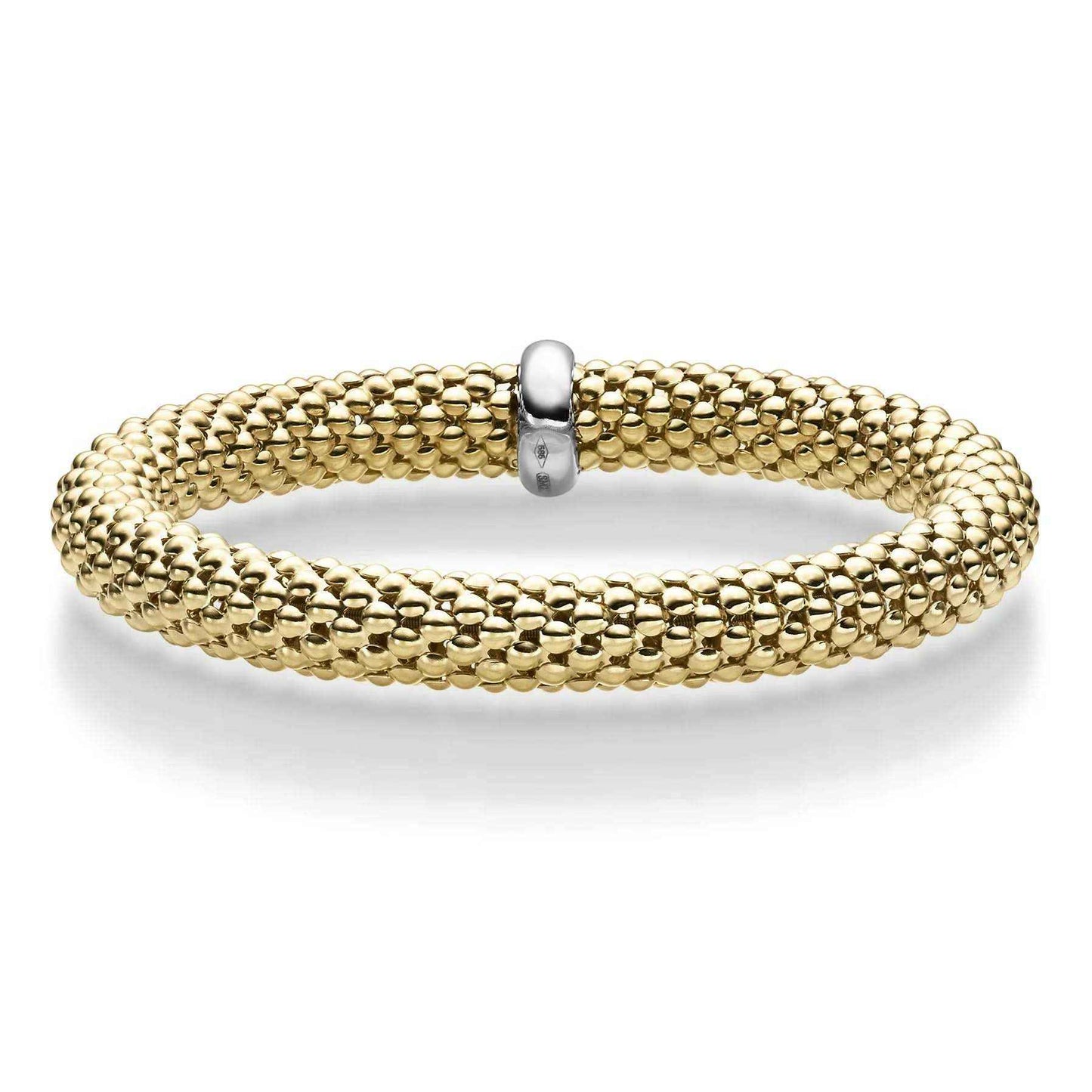 Goldkette Armband Armkette  elastisch 8,5 mm 585-14 Karat Gold