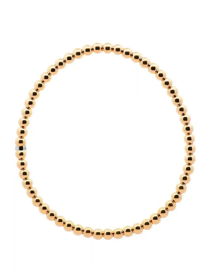 Goldkette Armband Armkette Kugel elastisch 4 mm 585-14 Karat Gold