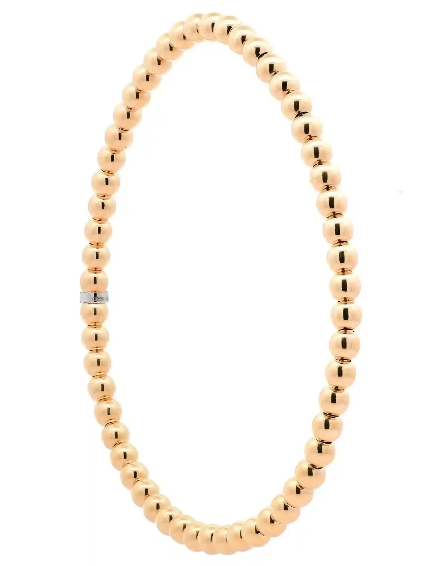 Goldkette Armband Armkette Kugel elastisch 4 mm 585-14 Karat Gold